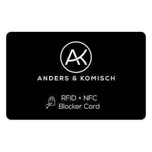 Blockerkarte, gegen ungewolltes Auslesen